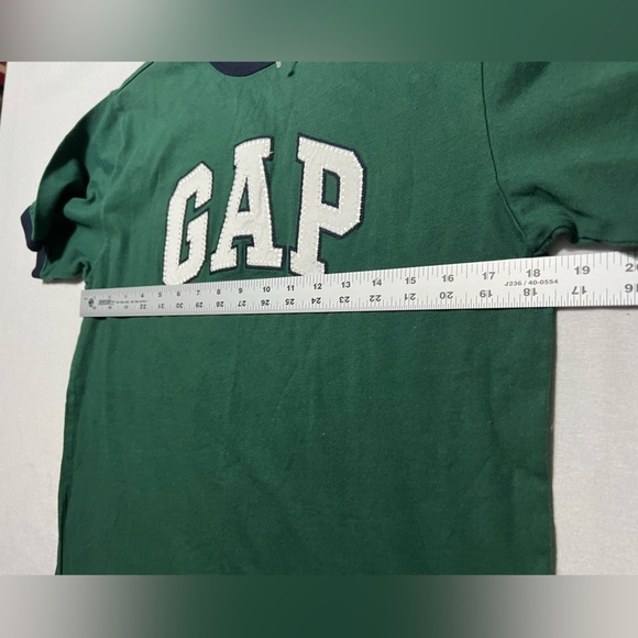 GAP Kids XXL (14-16) Green Logo T-Shirt - Picture 3 of 4